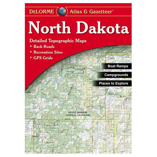 DELORME NORTH DAKOTA ATLAS & GAZETTEER