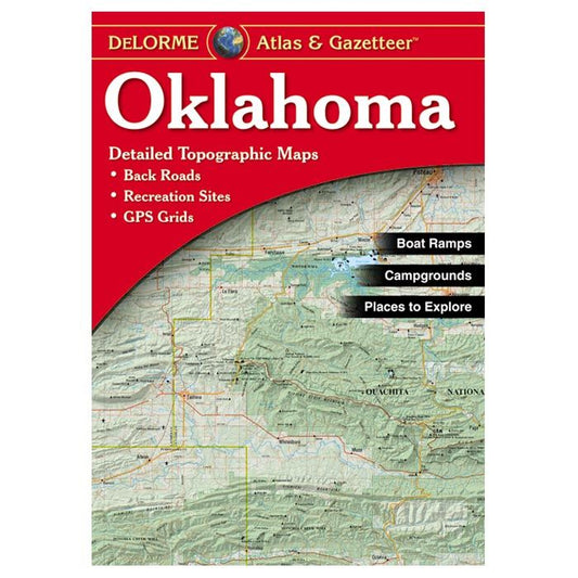 DELORME OKLAHOMA ATLAS & GAZETTEER