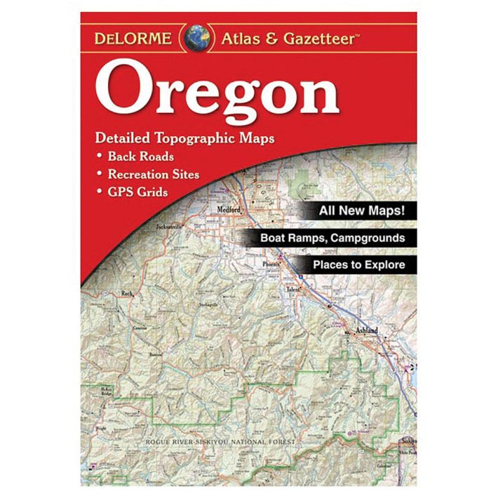 DELORME OREGON ATLAS & GAZETTEER