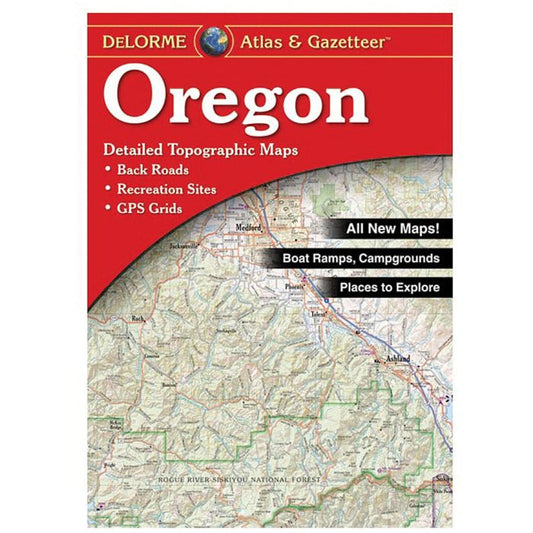 DELORME OREGON ATLAS & GAZETTEER
