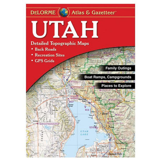 DELORME UTAH ATLAS & GAZETTEER