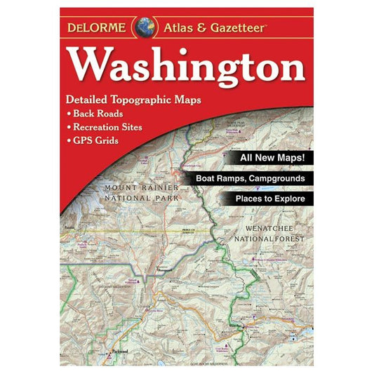 DELORME WASHINGTON ATLAS & GAZETTEER