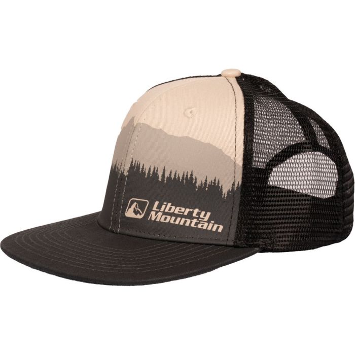 LIBERTY MOUNTAIN EFTO MID-CROWN TRUCKER - GRAY/GRAY