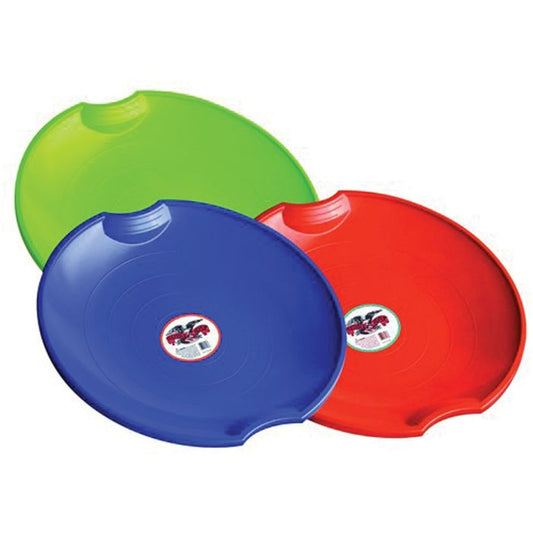 FLEXIBLE FLYER FLYING SAUCER SLED ASSORTED COLORS
