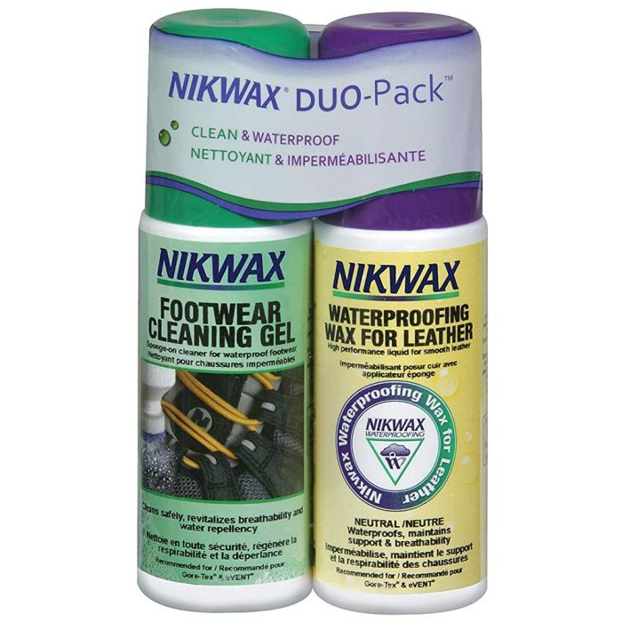 NIKWAX WATERPROOFING WAX - LIQUID DUO-PACK