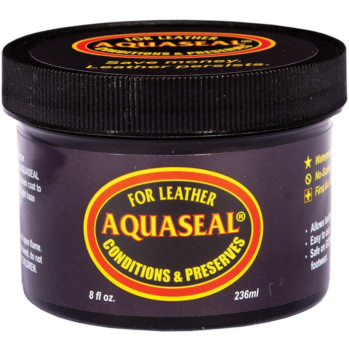 AQUASEAL FOR LEATHER-8OZ CREME