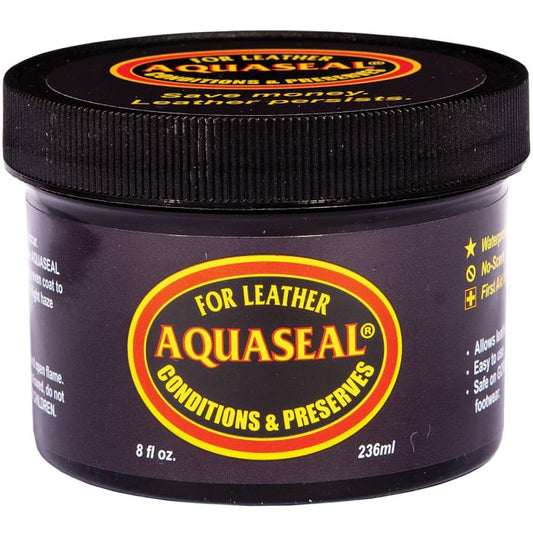 AQUASEAL FOR LEATHER-8OZ CREME