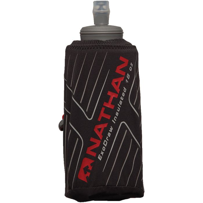 NATHAN EXODRAW 2 INSULATED 18 OZ BLACK/RED