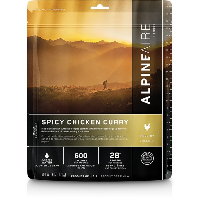 ALPINE AIRE SPICY CHICKEN CURRY