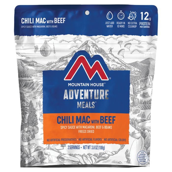 MOUNTAIN HOUSE CHILI MAC WITH BEEF CLEAN LABEL