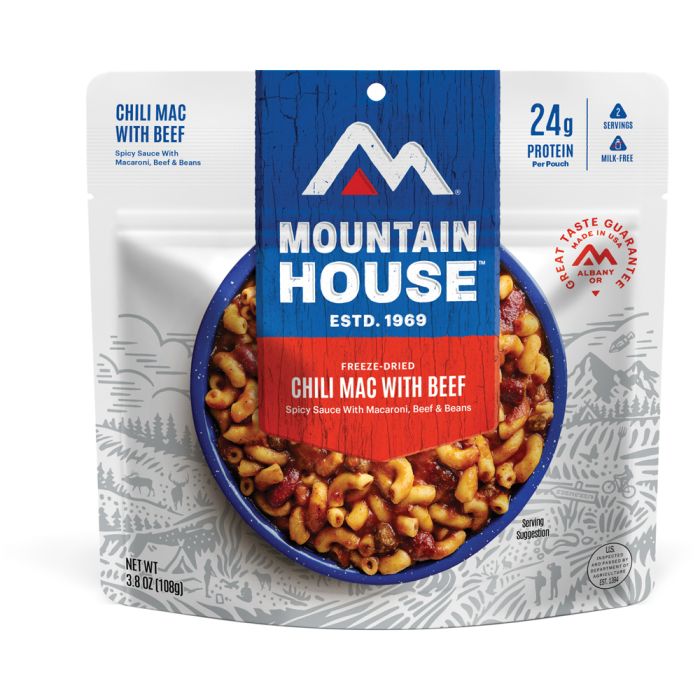 MOUNTAIN HOUSE CHILI MAC WITH BEEF CLEAN LABEL