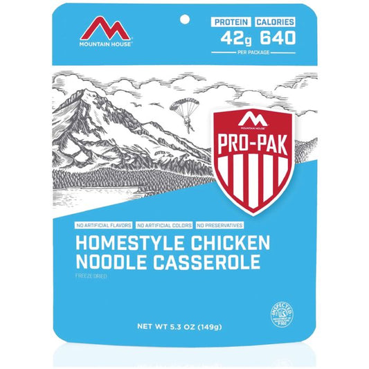 MOUNTAIN HOUSE PRO PAK HOMESTYLE CHICKEN NOODLE CASSEROLE