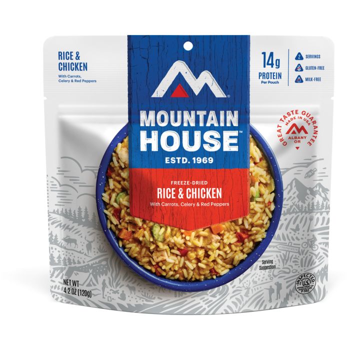 MOUNTAIN HOUSE RICE & CHICKEN CLEAN LABEL