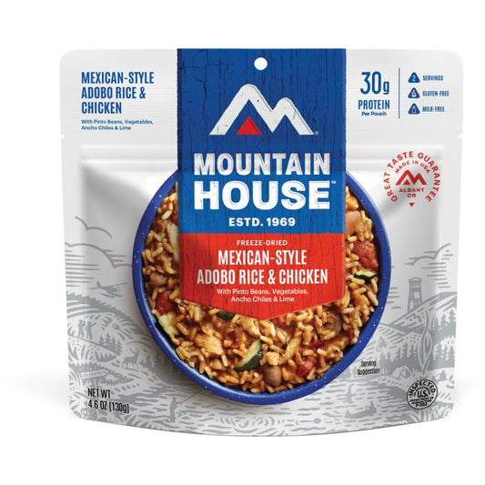 MOUNTAIN HOUSE ADOBO CHICKEN & RICE CLEAN LABEL