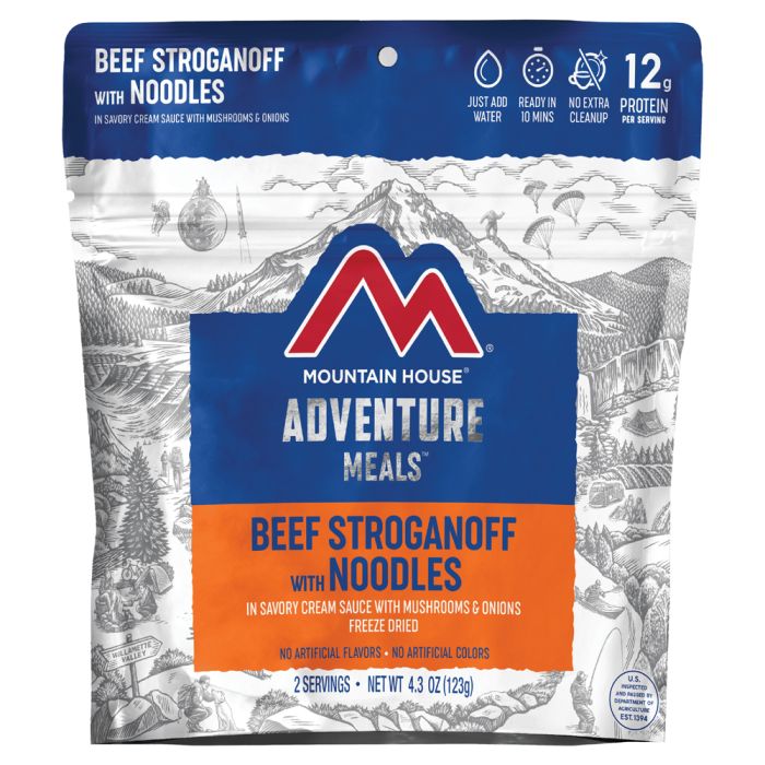 MOUNTAIN HOUSE BEEF STROGANOFF CLEAN LABEL