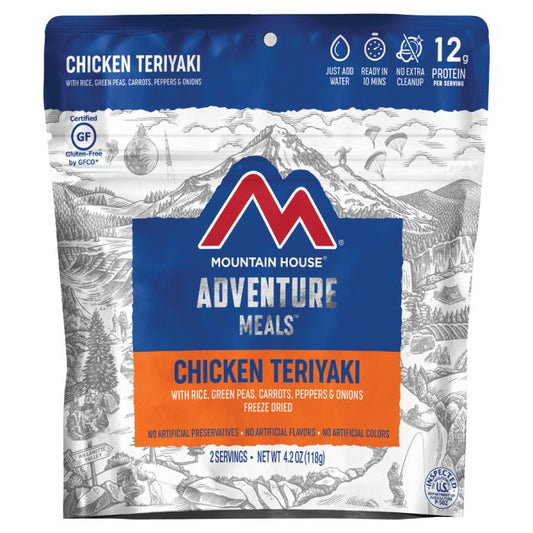 MOUNTAIN HOUSE CHICKEN TERIYAKI W/ RICE CLEAN LABEL