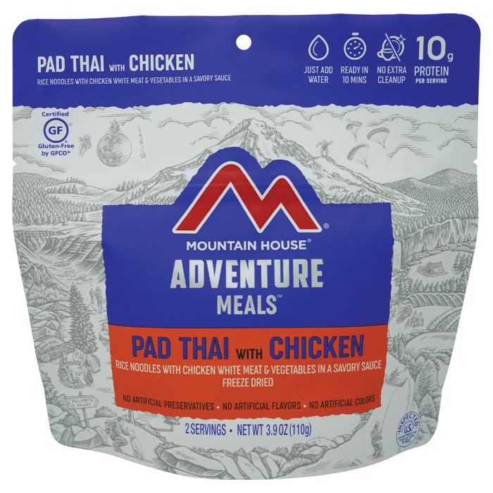 MOUNTAIN HOUSE PAD THAI WITH CHICKEN CLEAN LABEL