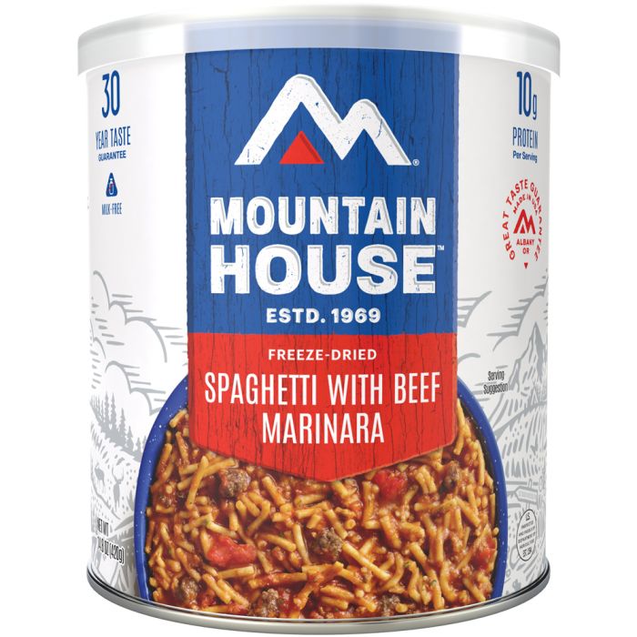 MOUNTAIN HOUSE CLASSIC SPAGHETTI WITH MEAT SAUCE CLEAN LABEL