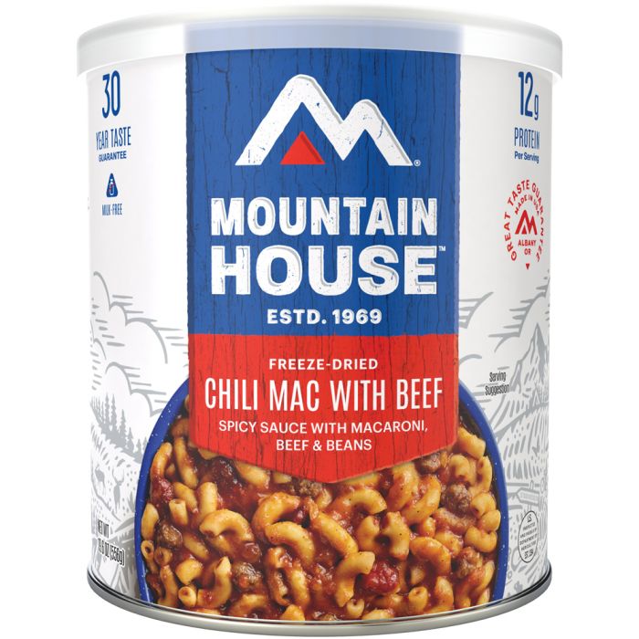 MOUNTAIN HOUSE CHILI MAC W/ BEEF CAN CLEAN LABEL