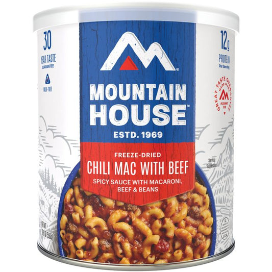 MOUNTAIN HOUSE CHILI MAC W/ BEEF CAN CLEAN LABEL