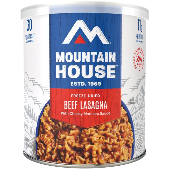 MOUNTAIN HOUSE LASAGNA W/ MEAT SAUCE CAN CLEAN LABEL