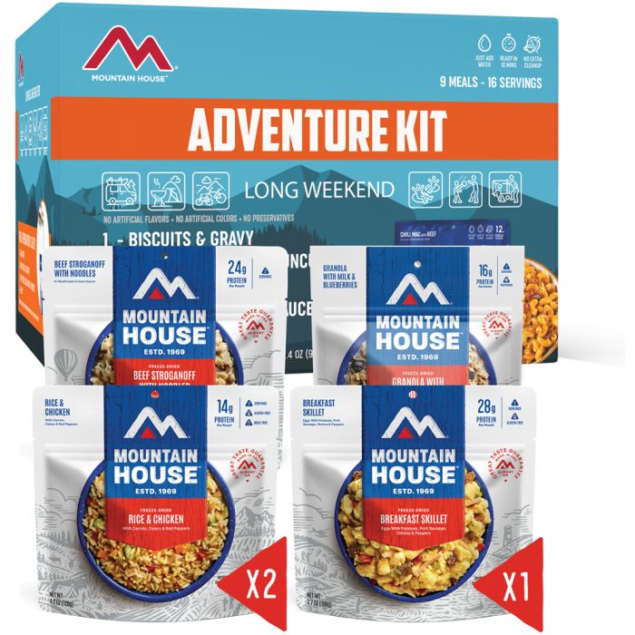 MOUNTAIN HOUSE WEEKENDER ADVENTURE KIT