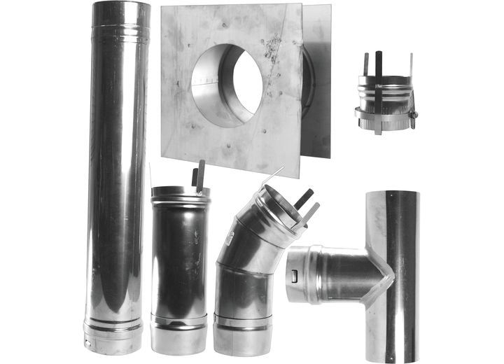Mr. Heater Category III 4" Stainless Steel Horizontal Vent Kit
