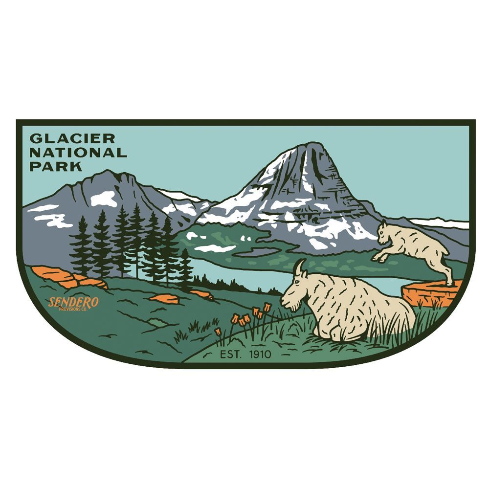 SENDERO PROVISIONS SENDERO NATIONAL PARK STICKERS