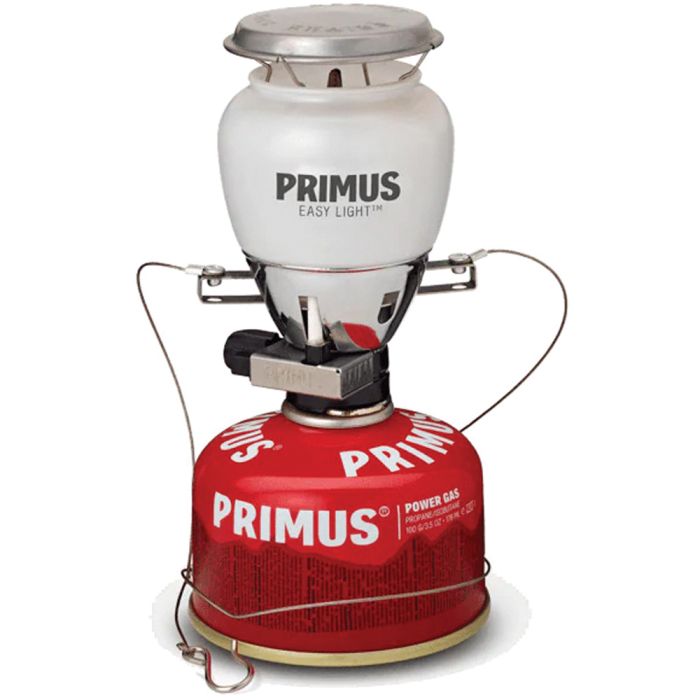 PRIMUS MICRON GLASS GLOBE BACKPACKING LANTERN WITH PIEZO