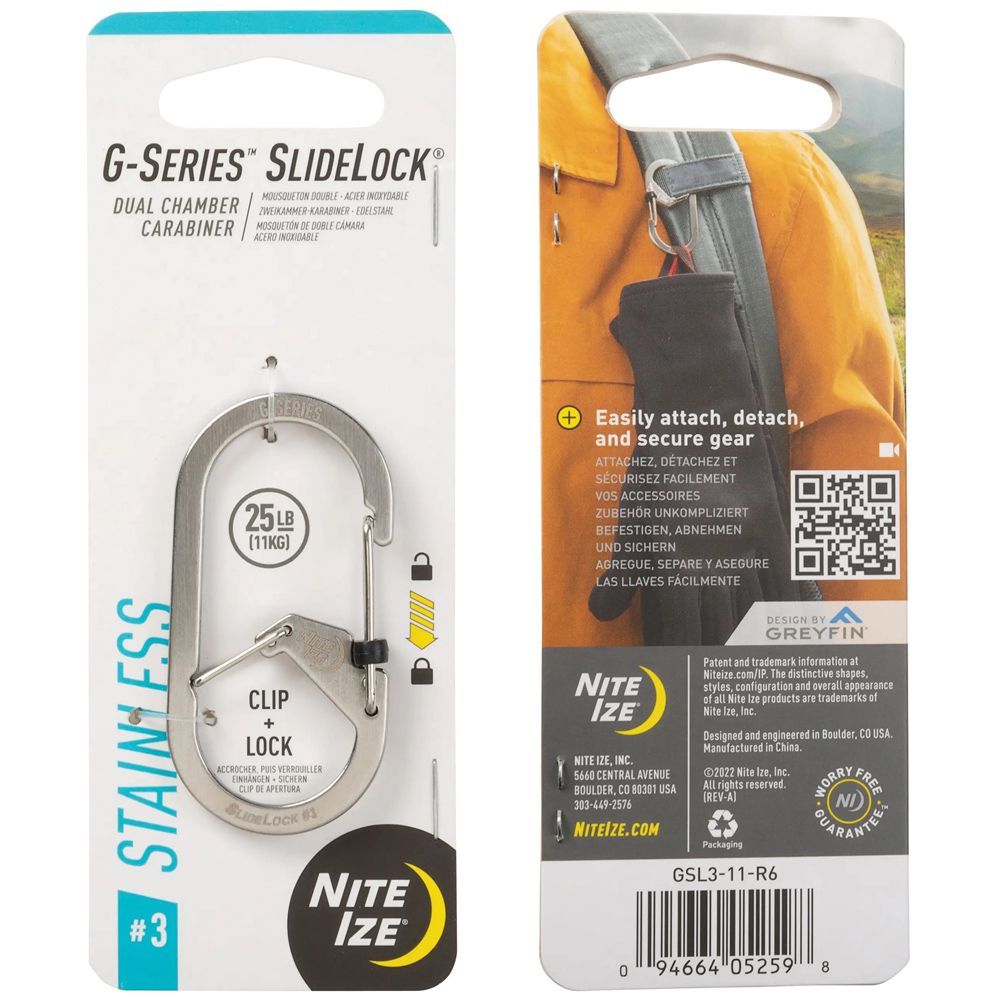 NITE IZE G-SERIES SLIDELOCK CARABINER