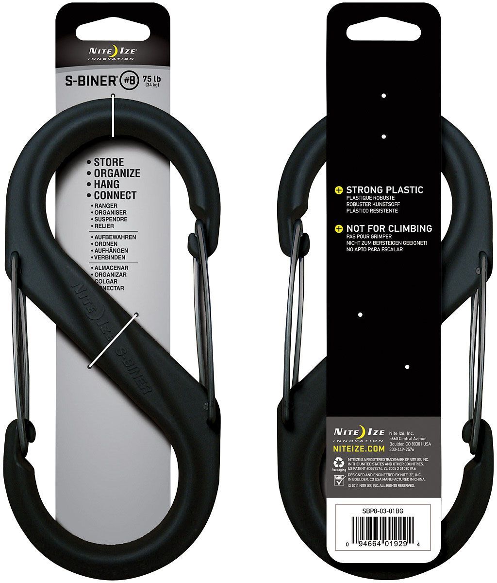 NITE IZE S-BINER PLASTIC