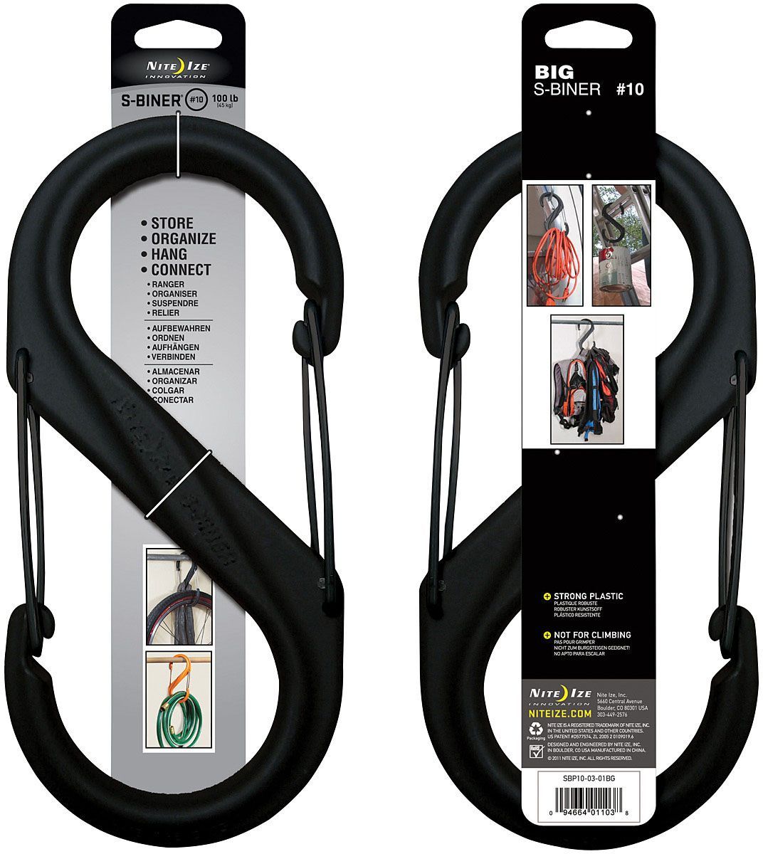 NITE IZE S-BINER PLASTIC