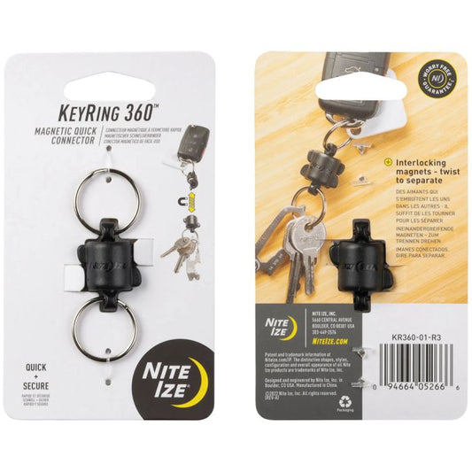 NITE IZE KEYRING 360 MAGNETIC QUICK CONNECTOR