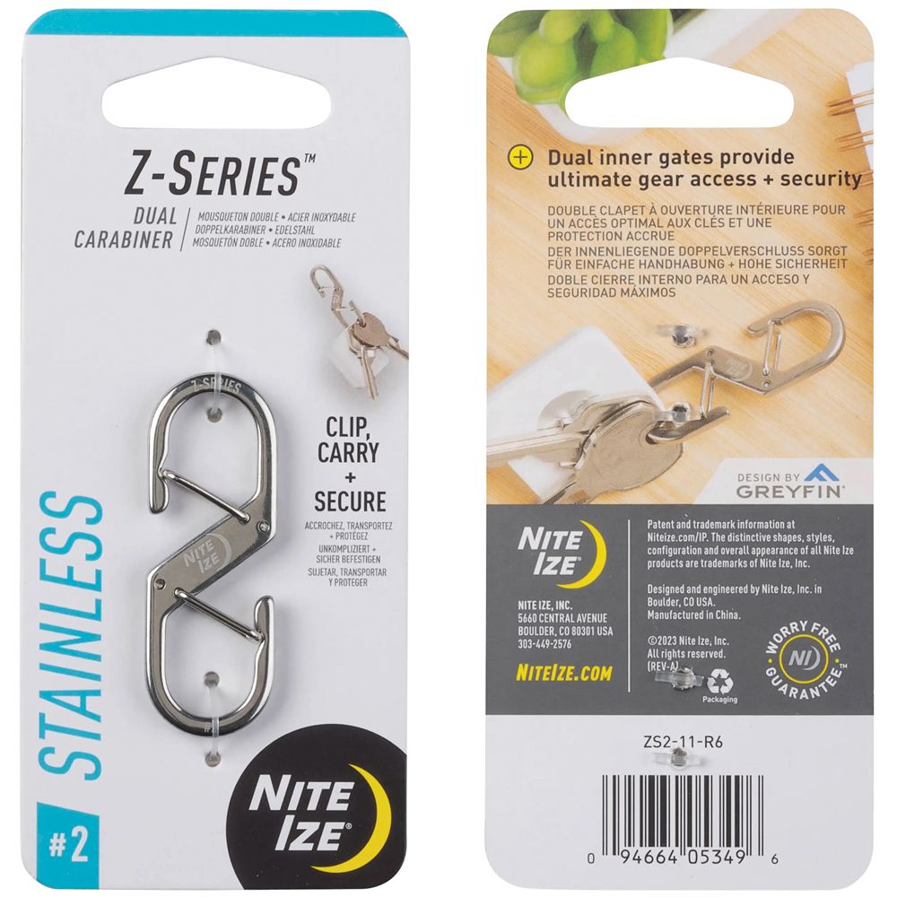 NITE IZE Z-SERIES DUAL CARABINER