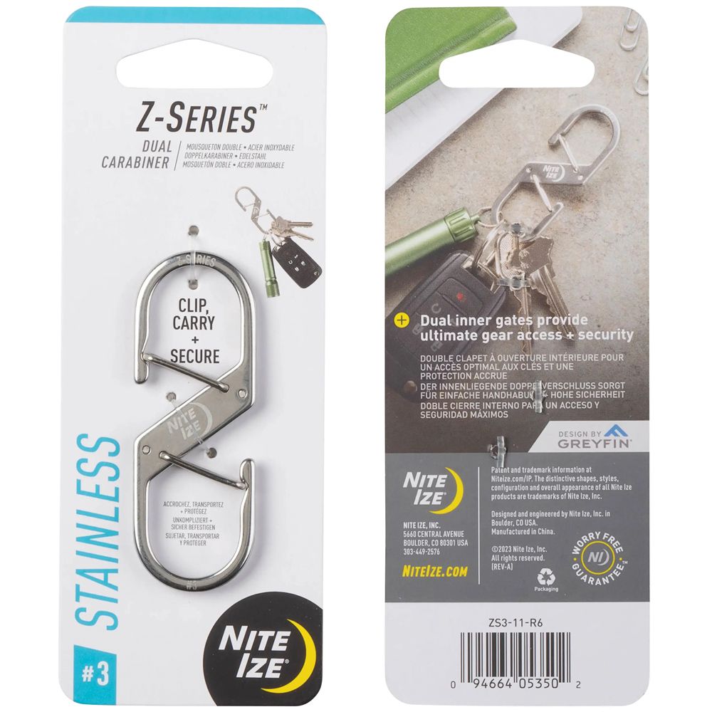 NITE IZE Z-SERIES DUAL CARABINER