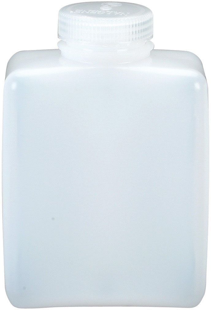 NALGENE WIDE MOUTH RECTANGULAR HDPE BOTTLES