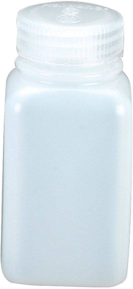 NALGENE WIDE MOUTH SQUARE HDPE BOTTLES