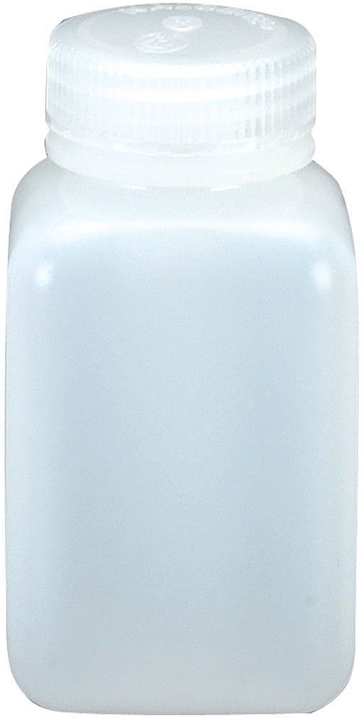 NALGENE WIDE MOUTH SQUARE HDPE BOTTLES