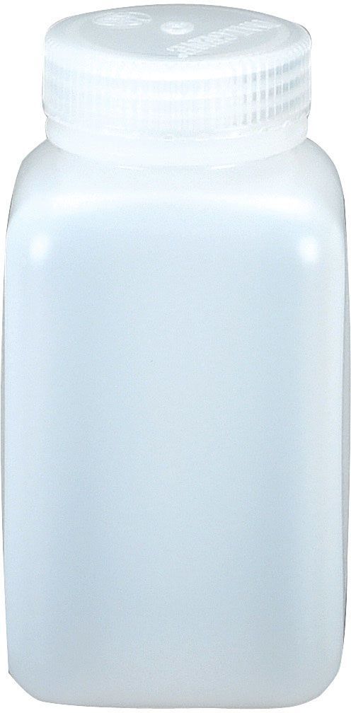 NALGENE WIDE MOUTH SQUARE HDPE BOTTLES