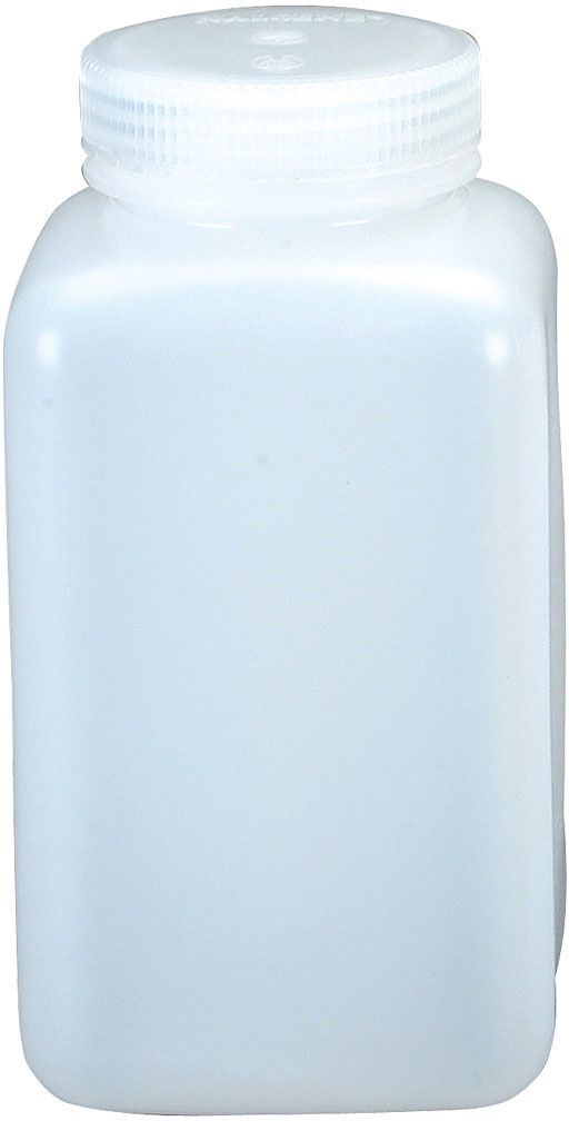 NALGENE WIDE MOUTH SQUARE HDPE BOTTLES