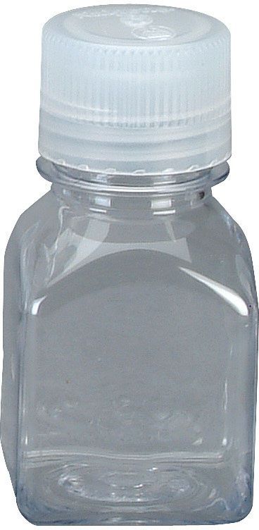 NALGENE TRANSPARENT SQUARE STORAGE BOTTLES