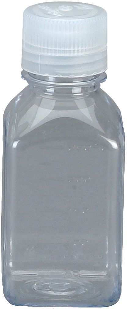 NALGENE TRANSPARENT SQUARE STORAGE BOTTLES