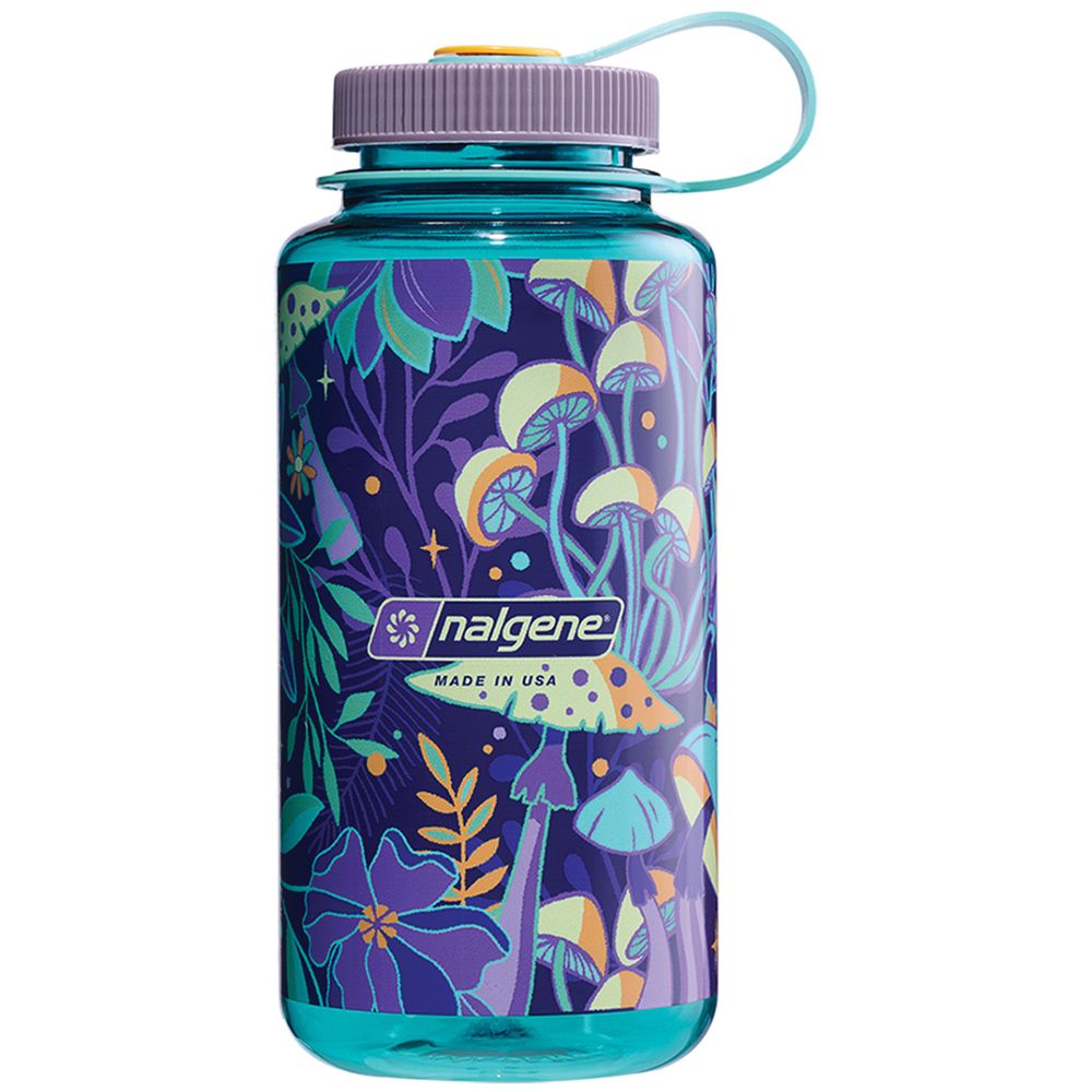 NALGENE WIDE MOUTH 32OZ SUSTAIN PSYCHEDELIC BOTANICALS