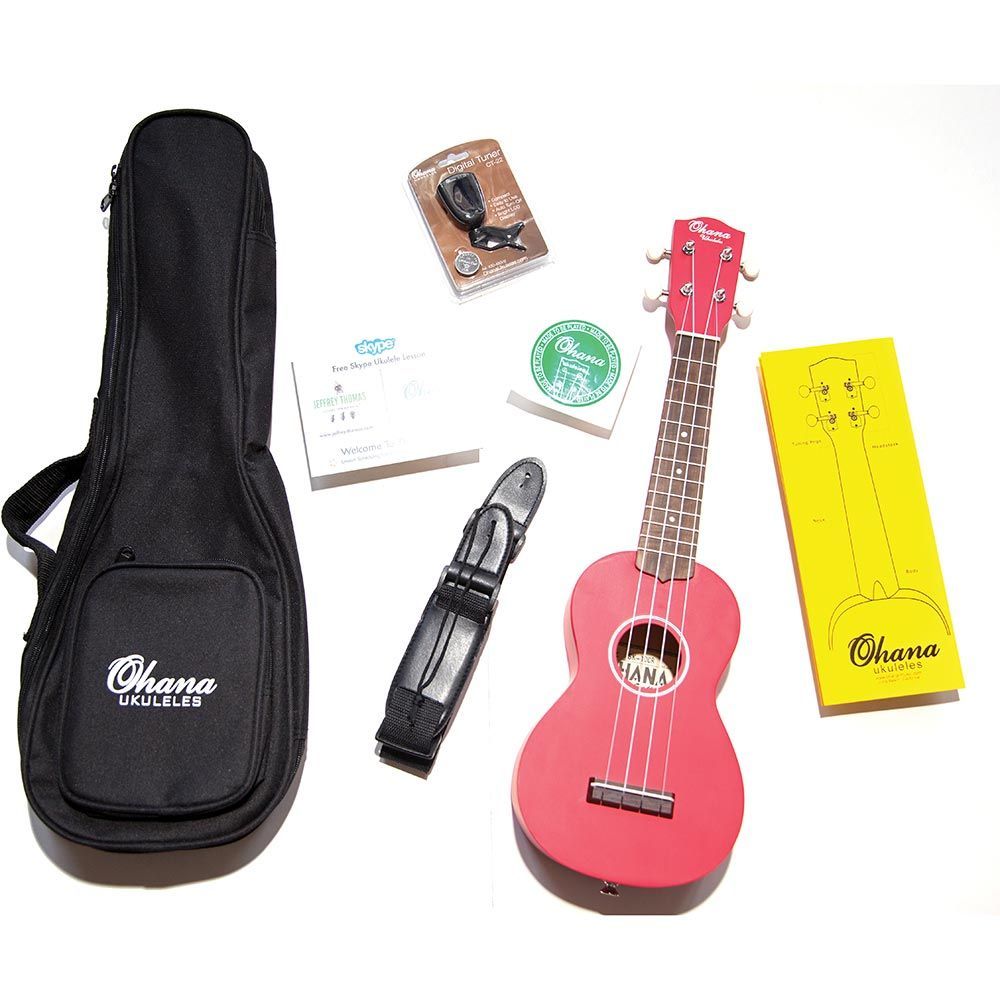 OHANA UKULELES OHANA UKULELE STARTER PACK