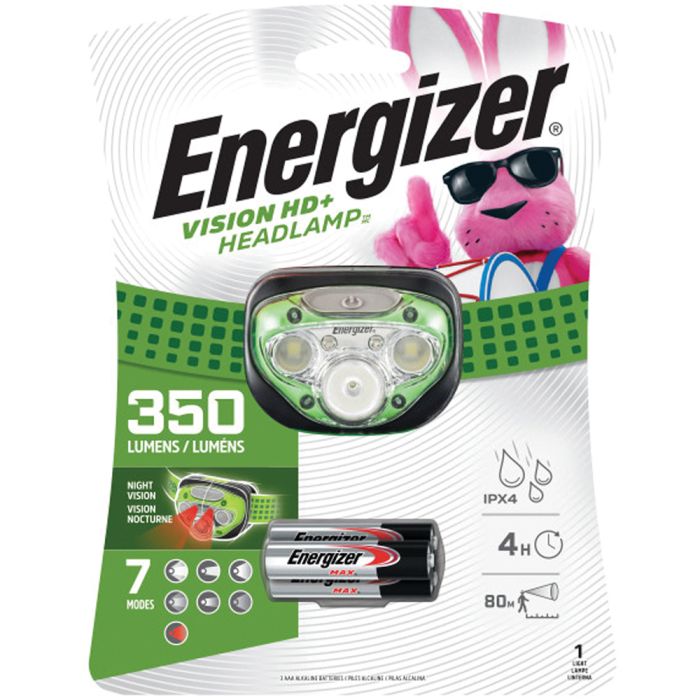 ENERGIZER VISION HD PLUS HEADLAMP 3AAA