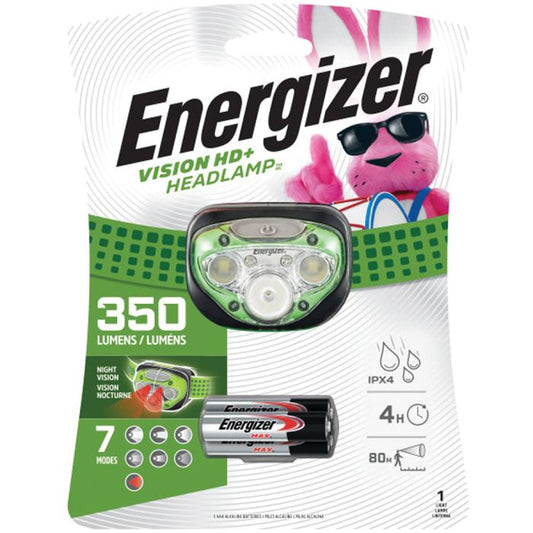 ENERGIZER VISION HD PLUS HEADLAMP 3AAA