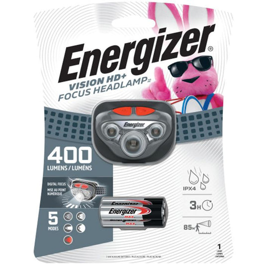 ENERGIZER VISION HD PLUS FOCUS HEADLAMP 3AAA