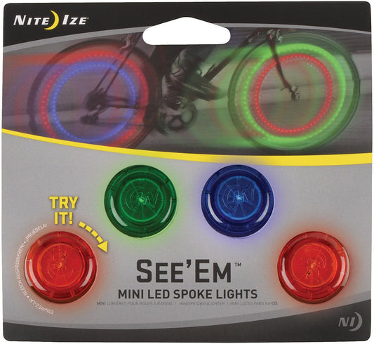 NITE IZE SEE 'EM LED BIKE LIGHT 2PK