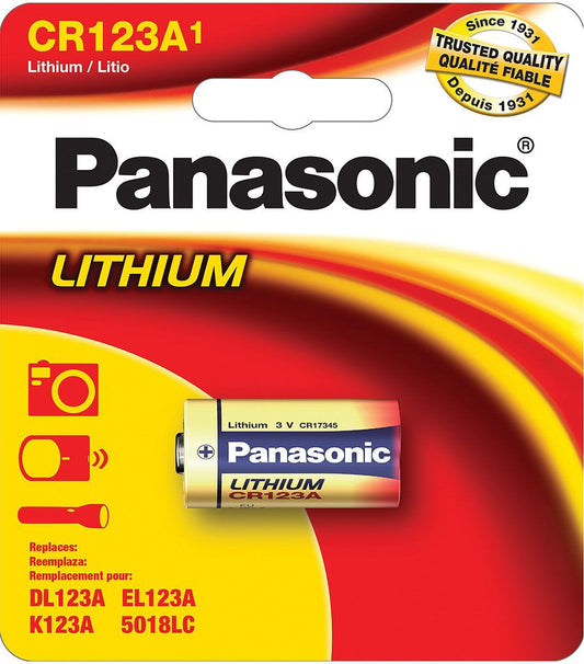 PANASONIC LITHIUM CR123A