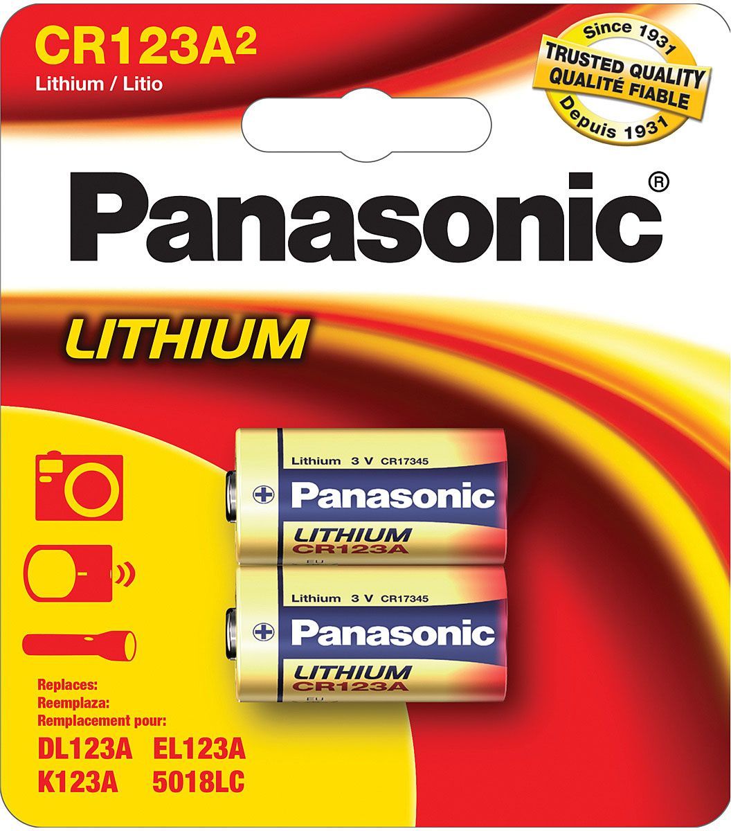 PANASONIC LITHIUM CR123A